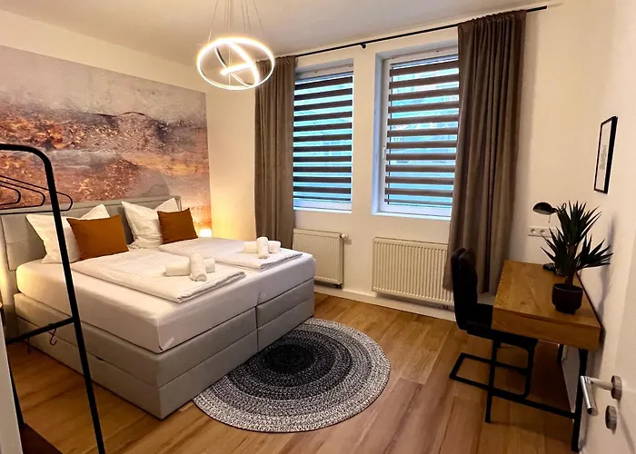 Main Cozy Casa Am Ringpark Free Parking Appartement